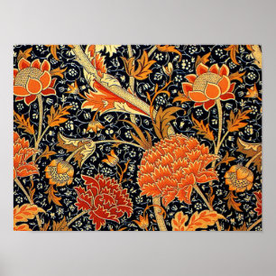 Affiches William Morris design, Cray