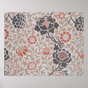 Affiches William Morris Grafton Botanic Art Design