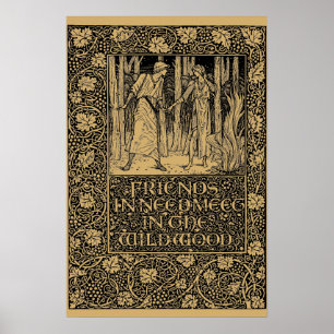 Affiches William Morris Kelmscott Press page 1896