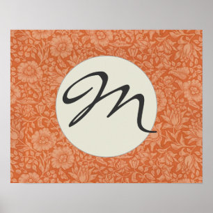 Affiches William Morris Mallow Fond d'écran floral