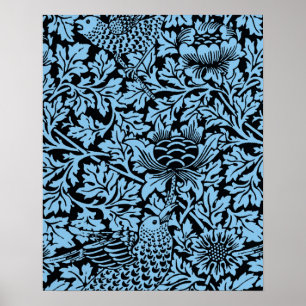 Affiches William Morris Particularités Florales Anénome d'o