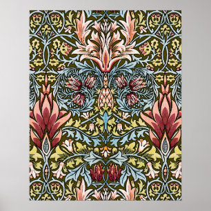 Affiches William Morris Snakeshead Floral Pattern