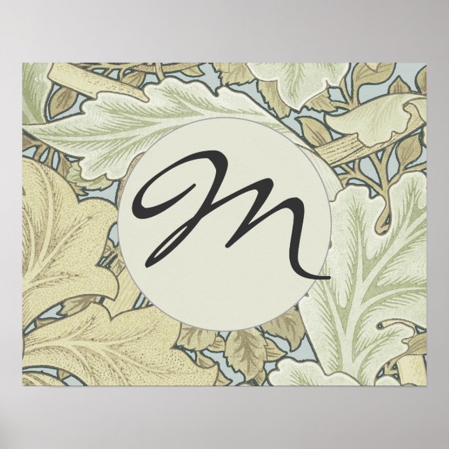 Affiches William Morris St James Acanthus Fond d'écran (Devant)