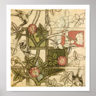 Affiches William Morris - Trellis