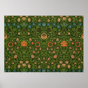 Affiches William Morris Violet and Columbine Art Rug