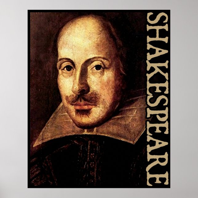 Affiches William Shakespeare Portrait (Devant)