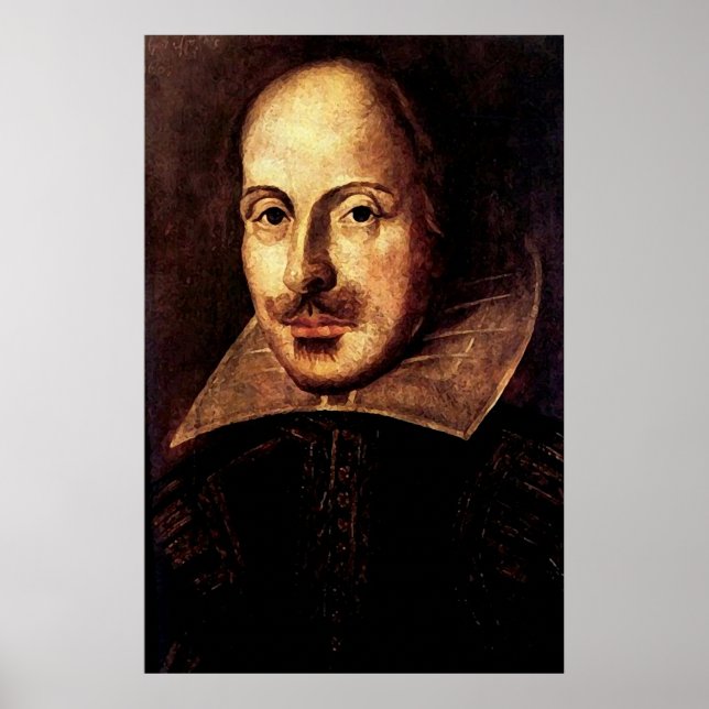 Affiches William Shakespeare Portrait (Devant)