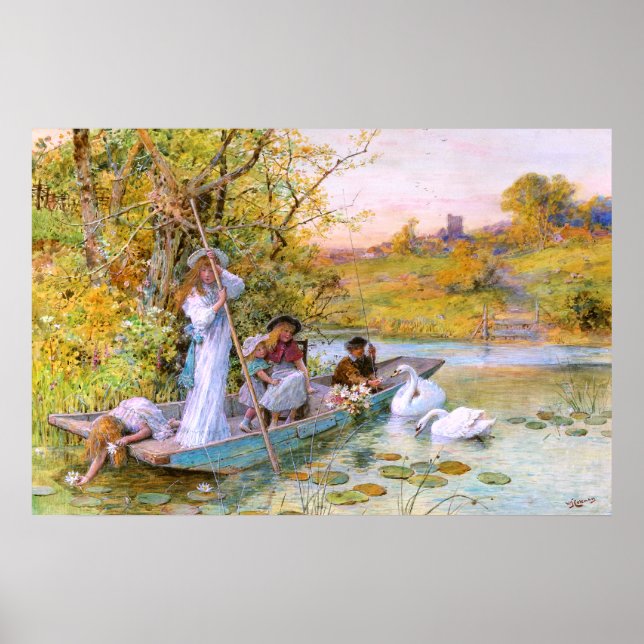 Affiches William Stephen Coleman : La navigation (Devant)