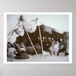 Affiches William T. Sherman (1820-91) presides