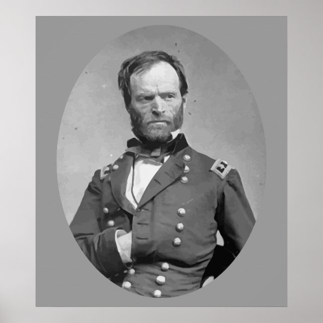 Affiches William Tecumseh Sherman (Devant)