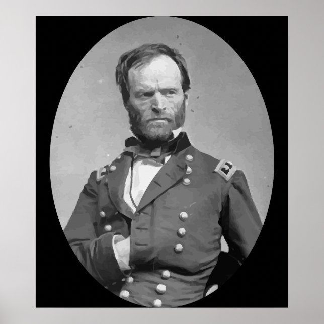 Affiches William Tecumseh Sherman (Devant)