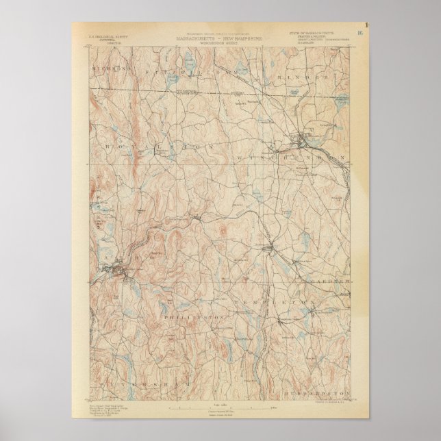 Affiches Winchendon, Massachusetts (Devant)