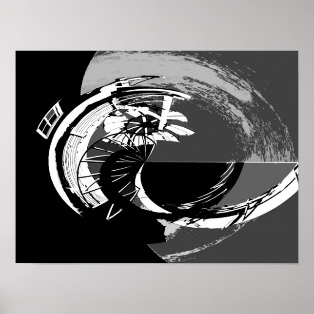 AFFICHES WINDMILL ABSTRAIT 2 (Devant)