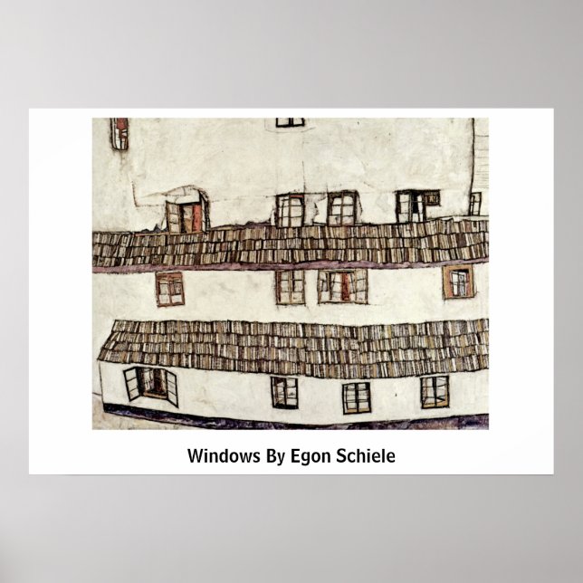 Affiches Windows Par Egon Schiele (Devant)