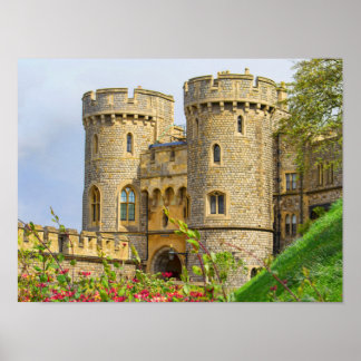 Affiches Windsor castle at spring time