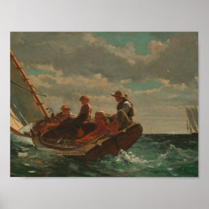 Affiches Winslow Homer - Breezing Up (Un Vent Juste)
