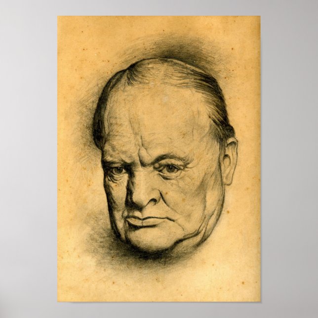 Affiches Winston Churchill (Devant)