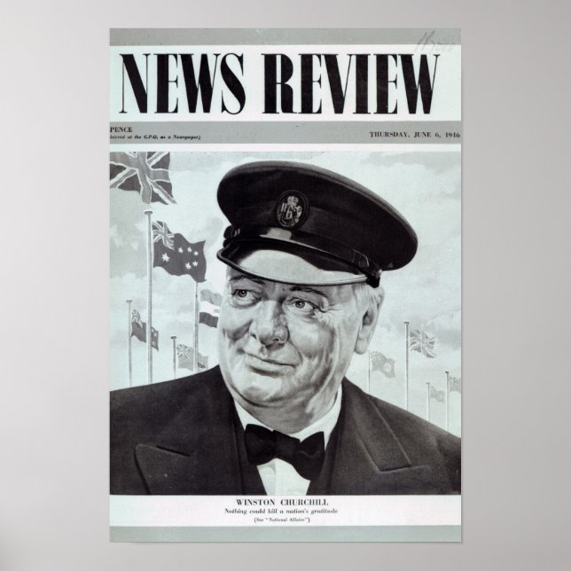 Affiches Winston Churchill (Devant)