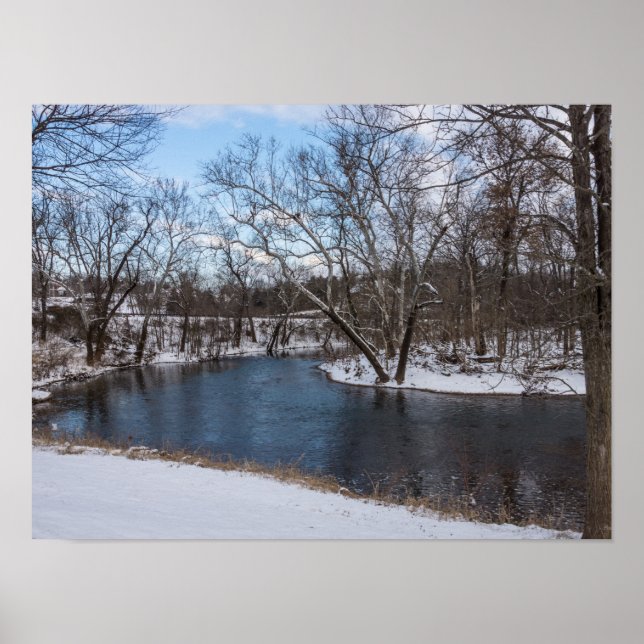 Affiches Winter Blue James (Devant)