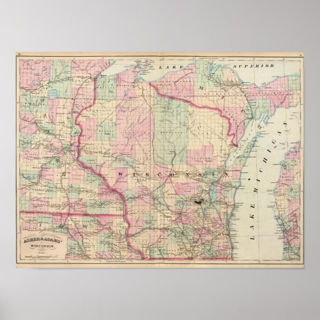 Affiches Wisconsin 4 (Devant)