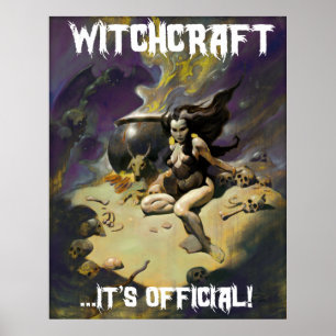 Affiches WITCHCRAFT C'est officiel ! Art par Mike Hoffman