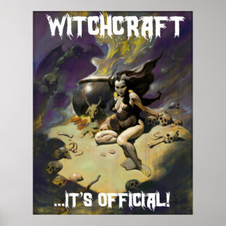 Affiches WITCHCRAFT C'est officiel ! Art par Mike Hoffman