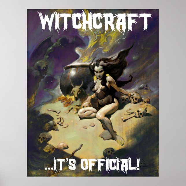 Affiches WITCHCRAFT C'est officiel ! Art par Mike Hoffman (Devant)