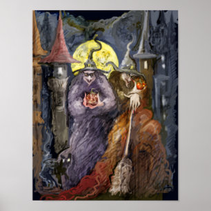 Affiches * Witchs superbes de Halloween *