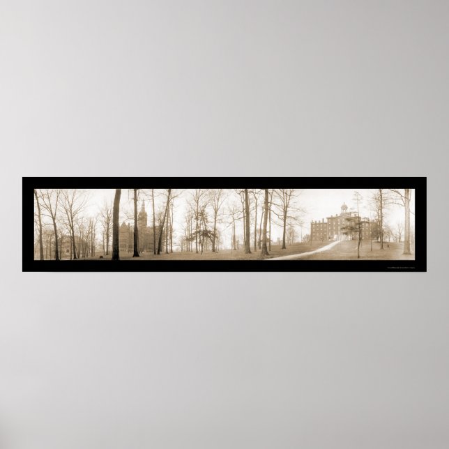 Affiches Wittenberg College OH Photo 1910 (Devant)