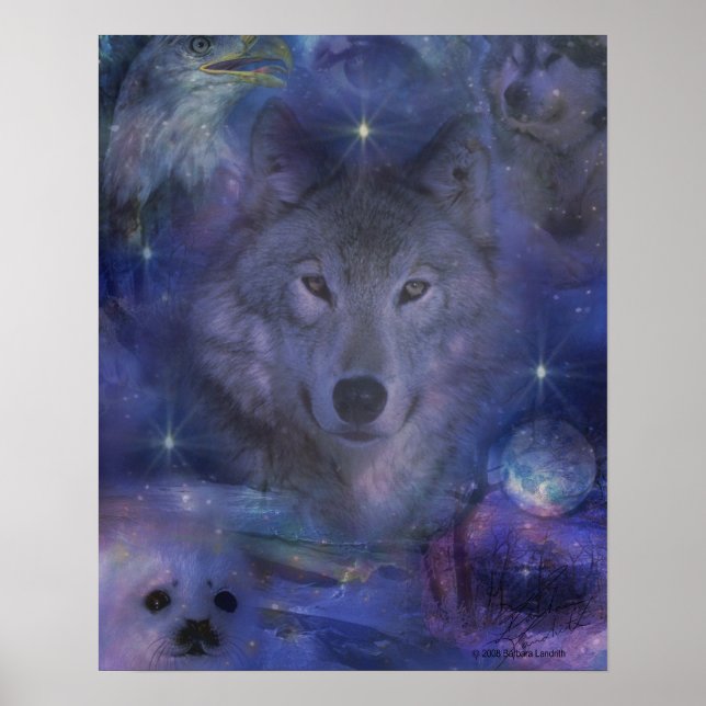 Affiches Wolf - Leader du Pack (Devant)