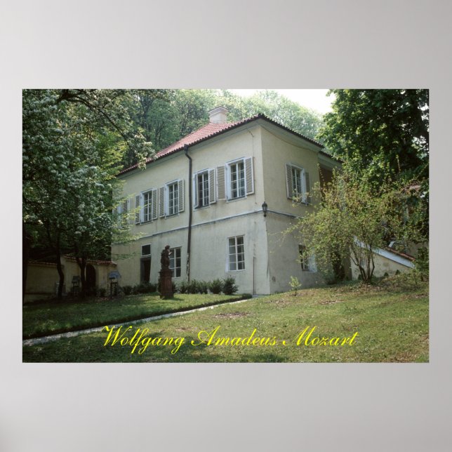 Affiches Wolfgang Amadeus Mozart (Devant)