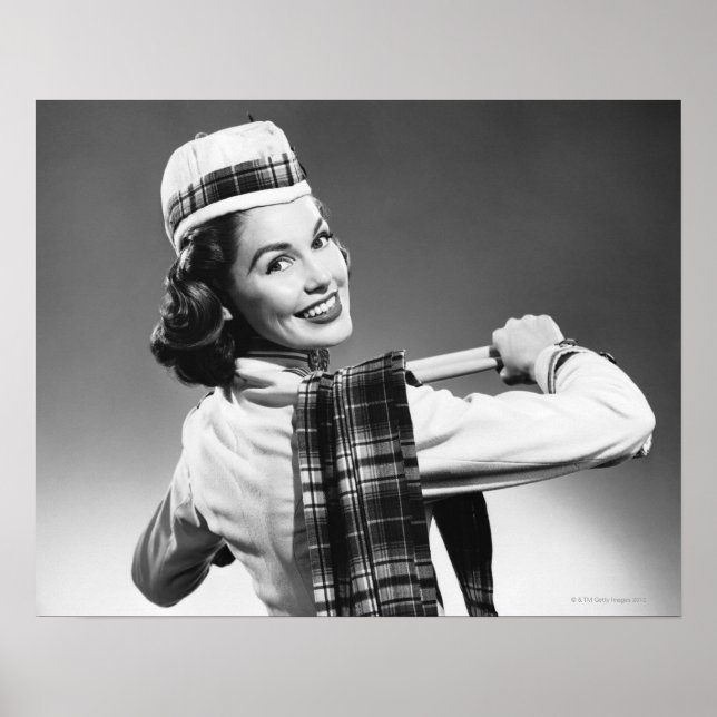 Affiches Woman in a Cap (Devant)