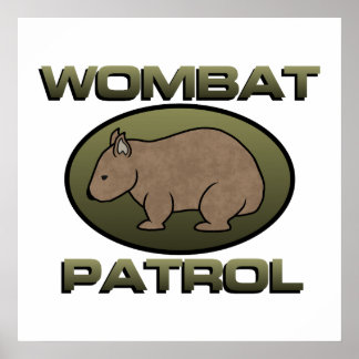 Affiches Wombat Patrol II