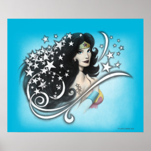 Affiches Wonder Woman and Stars