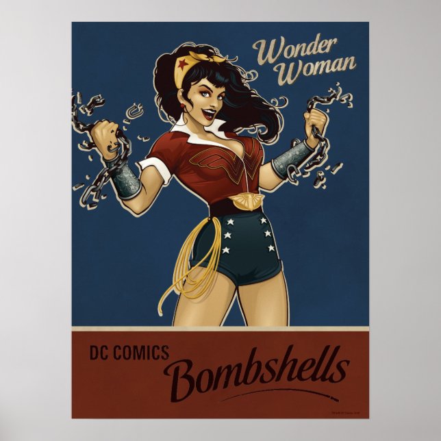 Affiches Wonder Woman Bombshell (Devant)