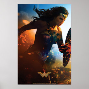 Affiches Wonder Woman en campagne