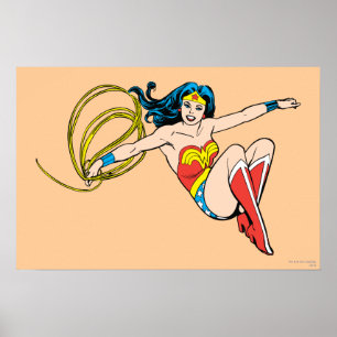 Affiches Wonder Woman Jumping
