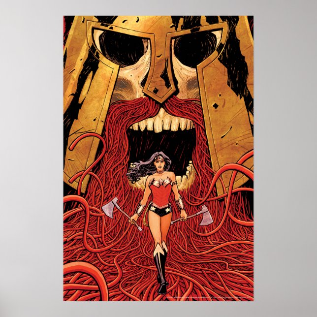 Affiches Wonder Woman New 52 Couverture comique #23 (Devant)
