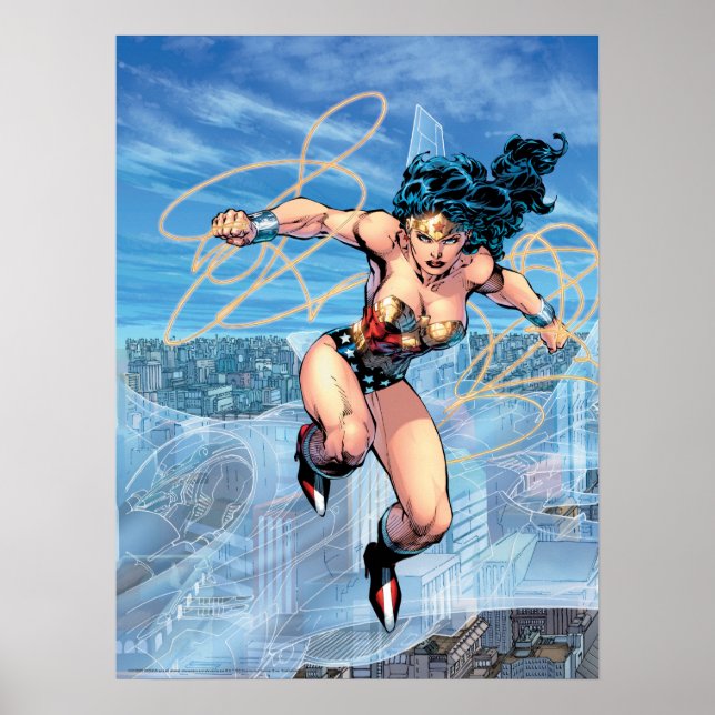 Affiches Wonder Woman Trinity Couverture comique #16 (Devant)