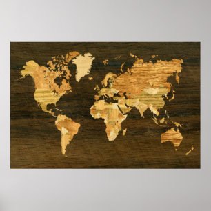Affiches Wooden