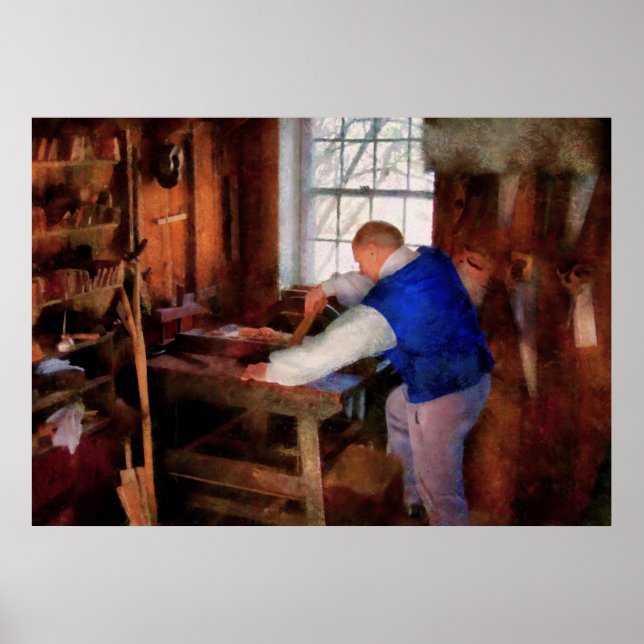 Affiches Woodworker - Le menuisier principal (Devant)