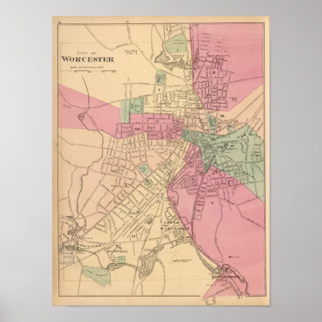 Affiches Worcester (Devant)