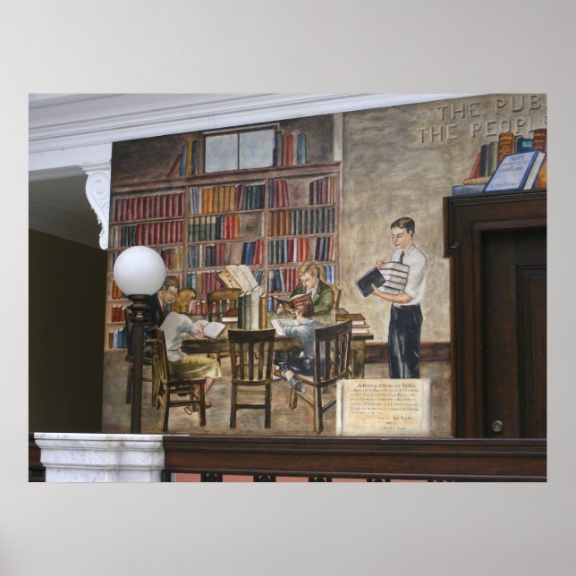 Affiches WPA Murals 8 ~ imprimer (Devant)