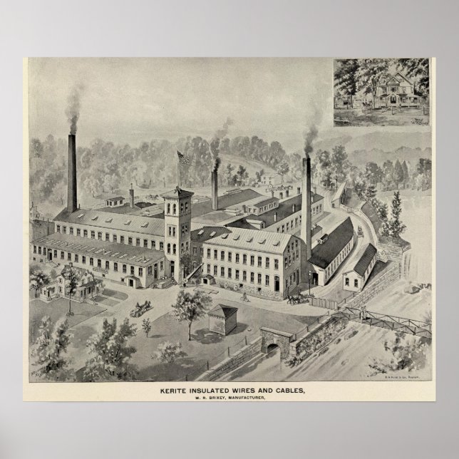 Affiches WR Brixey, fabricant (Devant)