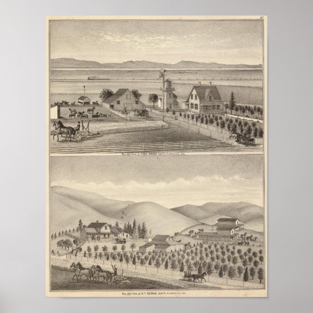 Affiches Wrede, Nebas résidences (Devant)