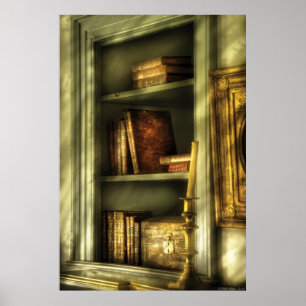 Affiches Writer - Dans la bibliothèque