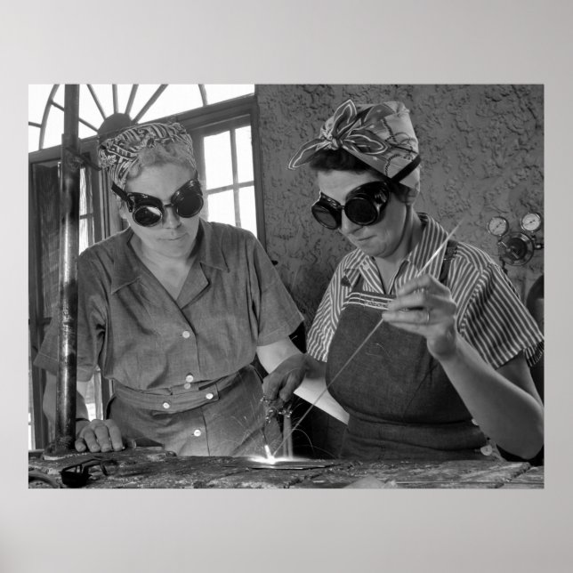 Affiches WW2 Women Welders: 1942 (Devant)