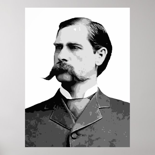 AFFICHES WYATT EARP VIEILLE SHOOTISTE OCCIDENTALE (Devant)