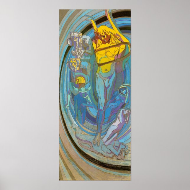 Affiches Wyspianski, Apollo, 1904 (Devant)