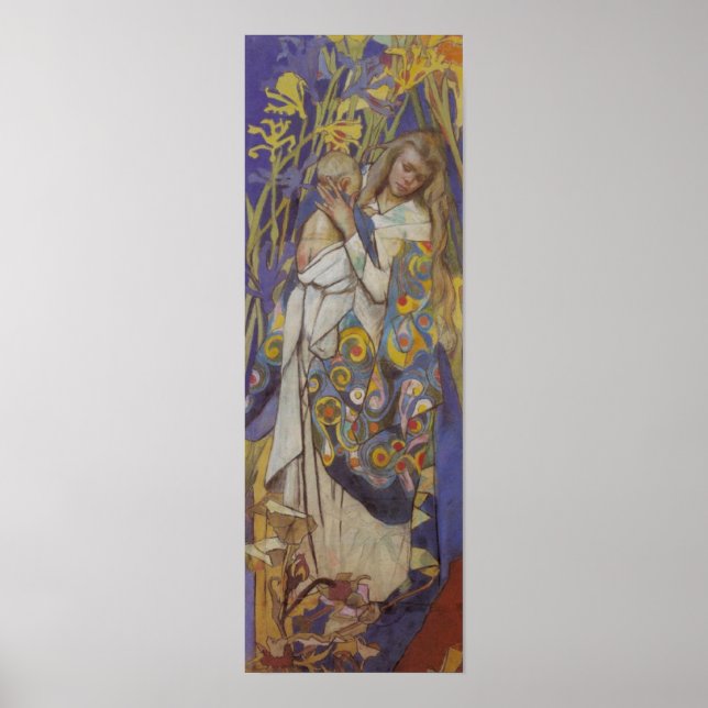 Affiches Wyspianski, Caritas (Vierge et Enfant), 1904 (1) (Devant)